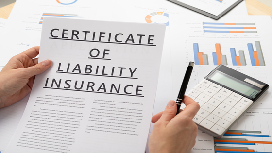 What is a Certificate of Liabillty Insurance?